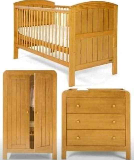 mamas and papas fern nursery set